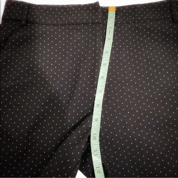 OVI Small Blue & White Polka Dots Straight Leg Skinny Pants - Picture 9 of 13